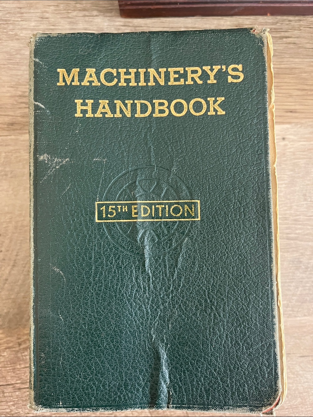Machinery's Handbook for machine shop drafting room 1957 Erik Berg F.D. Jones